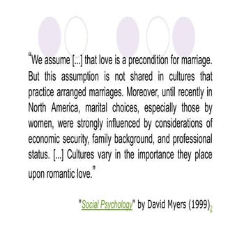 Marital practices (accross cultures)