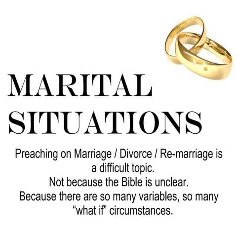 What constitutes marriage | PPT