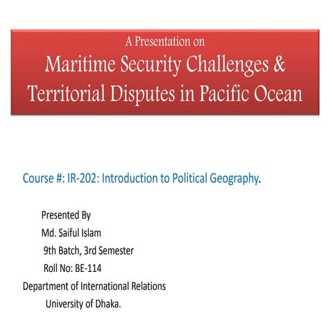 Maritime Security and Geopolitical Dynamics in the Asia-Pacific Region ...