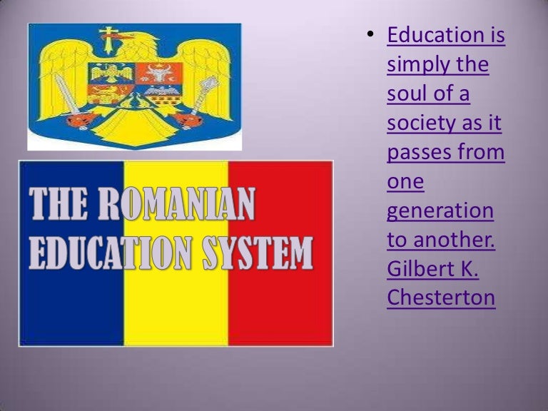 Romania education system