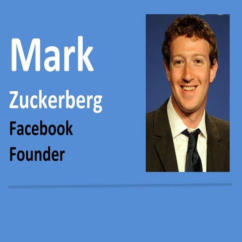 Mark Zuckerberg