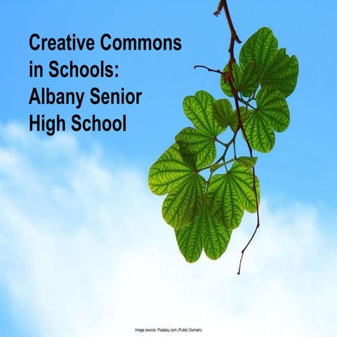 Mark Osborne - Creative Commons in Schools