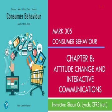 MARK 305-A-Fall 2023-Chapter 08-Attitude Change Interactive Communication (Mo...