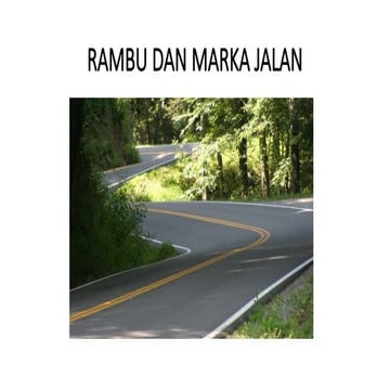 Comprehensive Guide to Road Markings and Traffic Signs in Indonesia | PPTX
