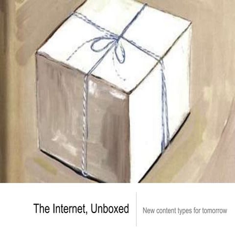 MARK COATNEY - NEW CONTENT TYPES FOR TOMORROW