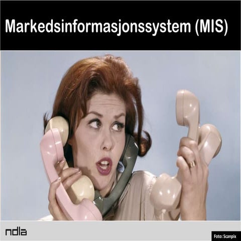 Markedsinformasjonssystem (MIS) | PPTX