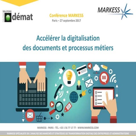 Accélérer la digitalisation des documents et processus métiers | PPTX