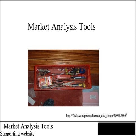 Market Analysis Tools