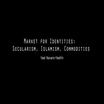 Market for Identities - Yael Navaro-Yashin