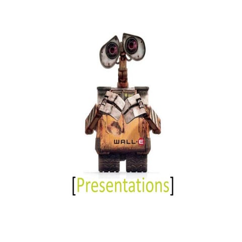 The Sales Process: Presentations