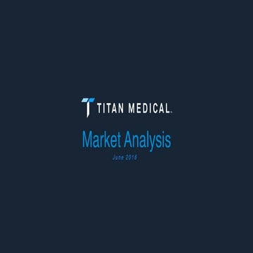 Titan Medical Market Potential