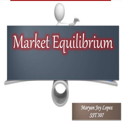 Market equilibrium by Maryan Joy Lopez
