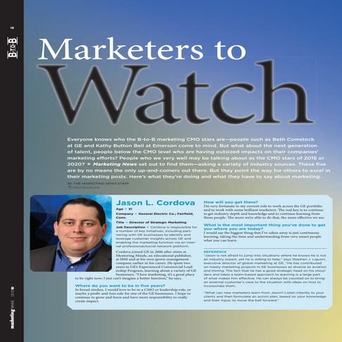Marketers 2 Watch