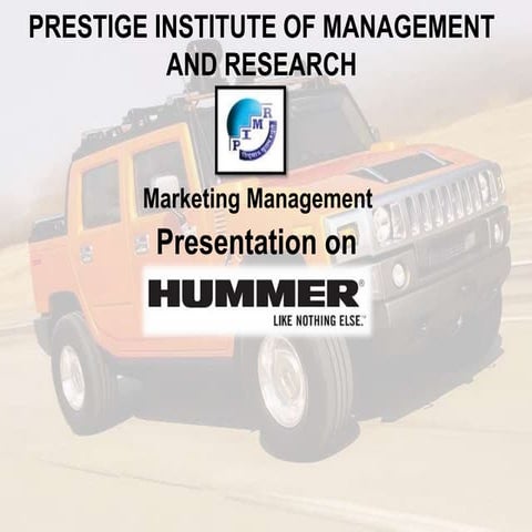 Hummer Presentation 05222015 | PPTX