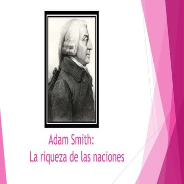 La riqueza de las naciones de adam smith