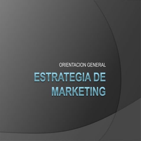 ESTRATEGIAS DE MARKETING