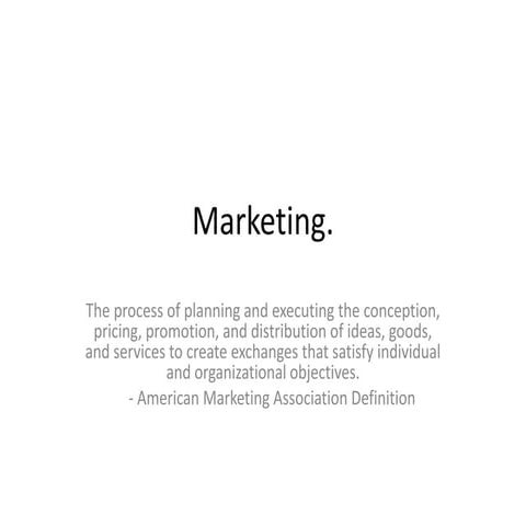 Marketing