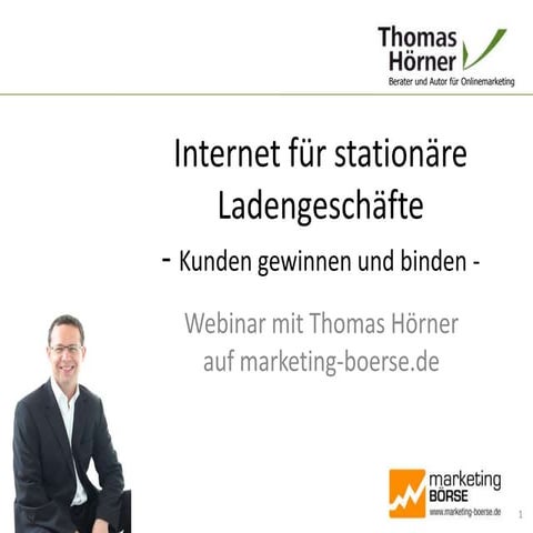Internet für stationäre Ladengeschäfte