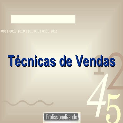 Marketing de Relacionamento - Treinamento Técnicas de Vendas