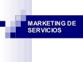Marketing De Servicios