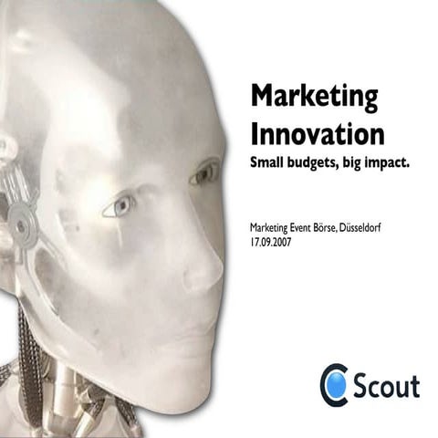 Marketing Innovation