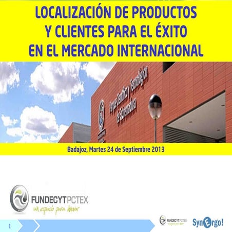 Localización de productos y clientes para el exito en el mercado internacional