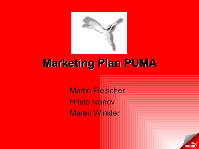 marketing plan of puma