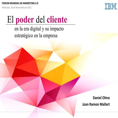 Marketing 3.0 el poder del cliente en la era digital