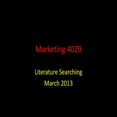 Marketing 4029