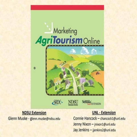 Marketing agritourism   net conference  08-13