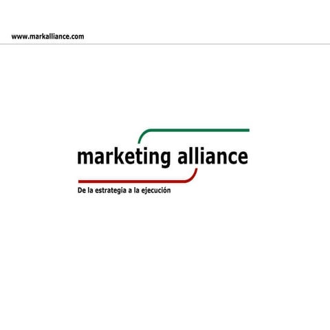Marketing Alliance   Marketing EstratéGico   Strategic Marketing