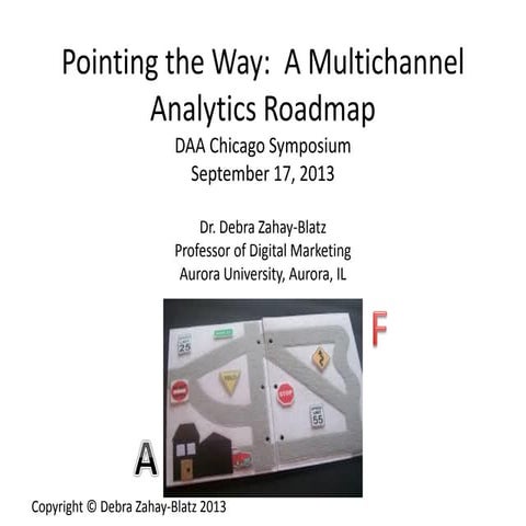 A Multichannel Analytics Roadmap