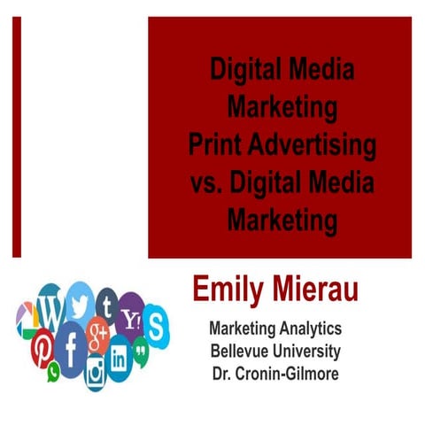 Digital Media Marketing