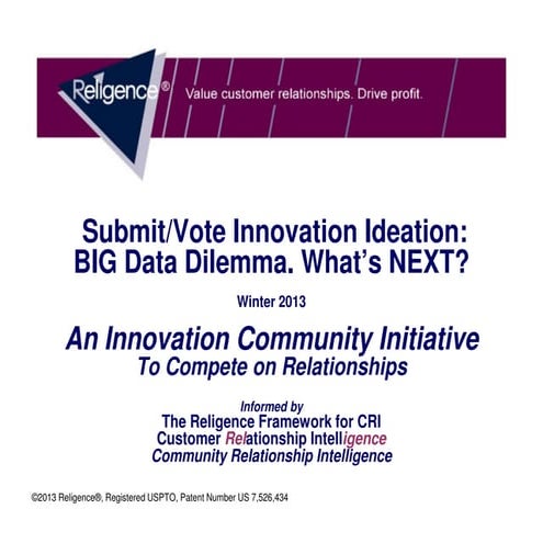 Marketing and Innovation - Linda Sharp