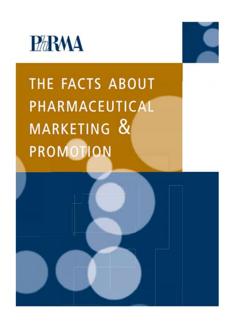Drug Promotional Literature | PPTX | Pharmaceutical Industry | Industries