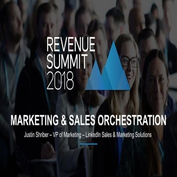Marketing and Sales Orchestration
