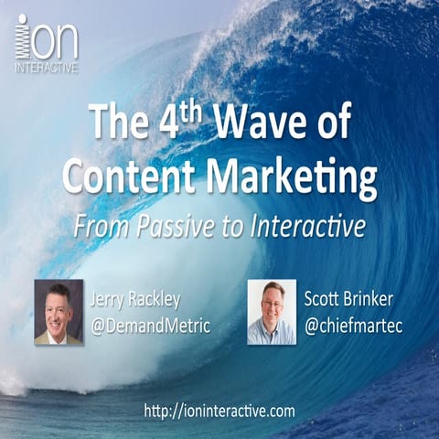 The 4th Wave of Content Marketing: From Passive to Interactive