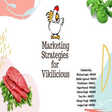 Marketing Strategy - Vikilicious