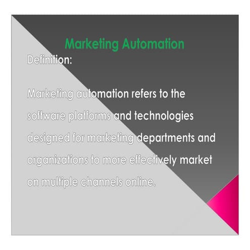 Simple Marketing Automation