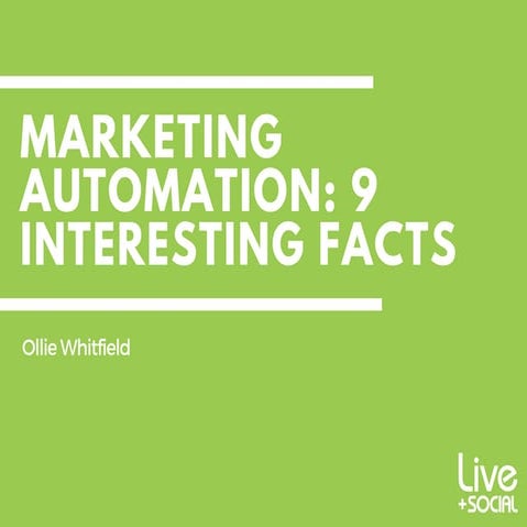 Marketing Automation: 9 Interesting Facts