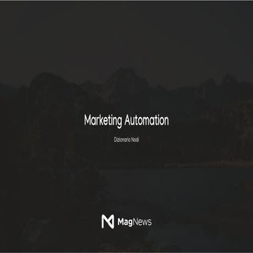Marketing Automation Panoramica dei nodi
