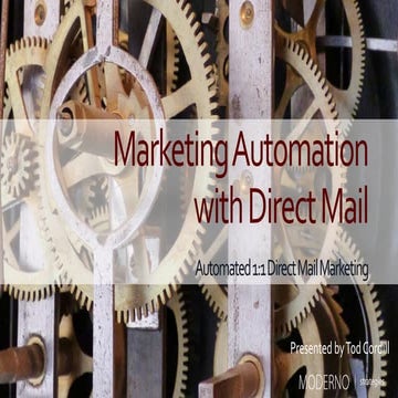 Marketing Automation with Direct Mail