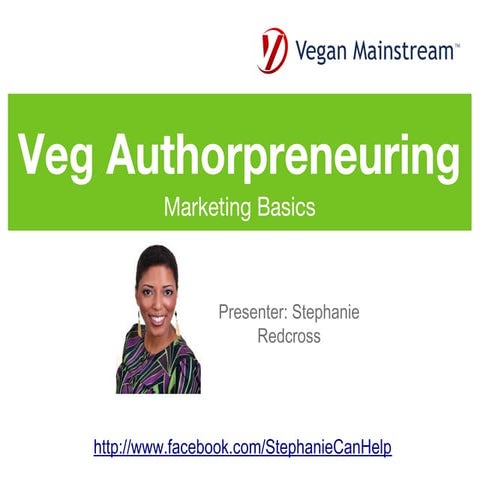 Veg Authorpreneuring: Marketing Basics
