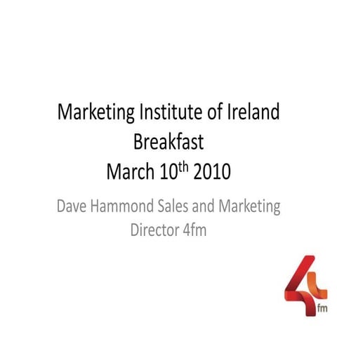 Marketing Breakfast March Doc