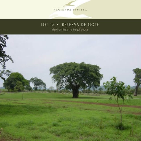 Marketing brochure lot 15 rdg