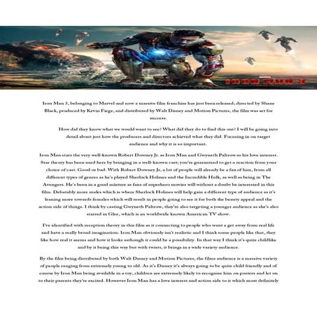 Marketing campaign of_iron_man_3