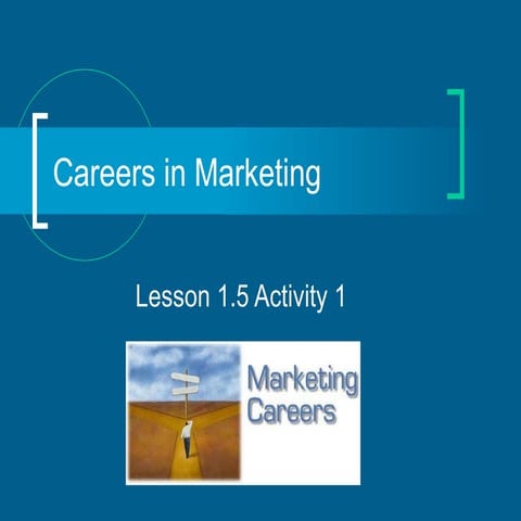 Marketing careers
