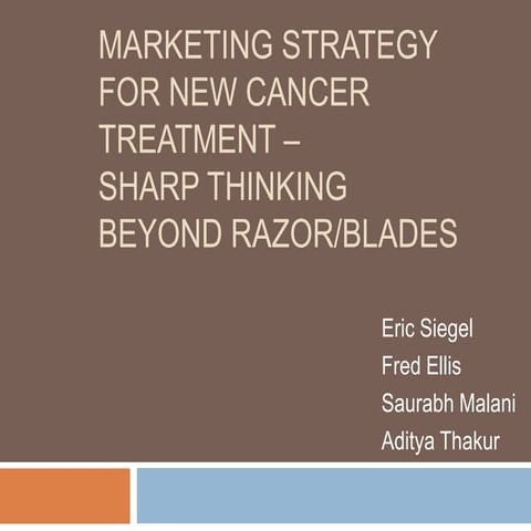 Image showcasing Marketing Strategy for a medical device company | PPTX