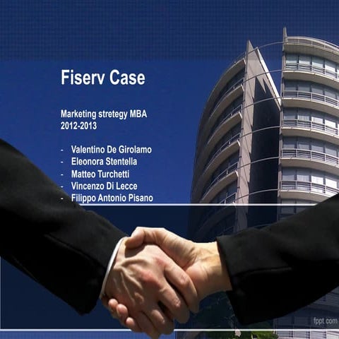 Marketing case fiserv