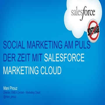 Marketing Cloud - Social Marketing in Aktion